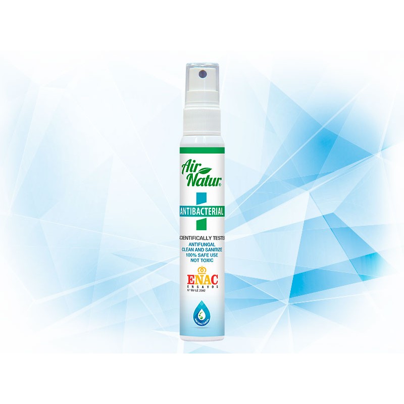 AROMATIZANTE AIR NATUR HOME SPRAY 60 ML ANTIBACTERIAL