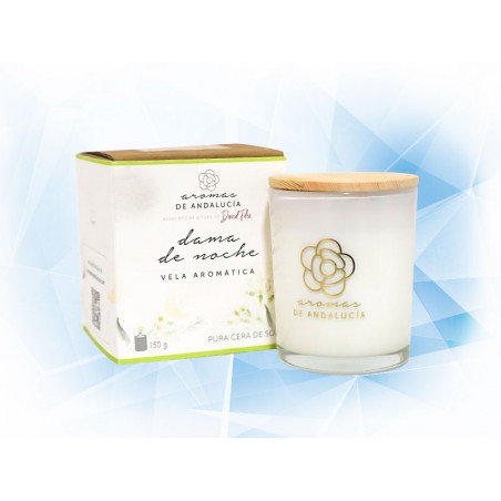 VELA AROMATICA AROMAS DE ANDALUCIA 150 GRS AROMA DAMA DE NOCHE