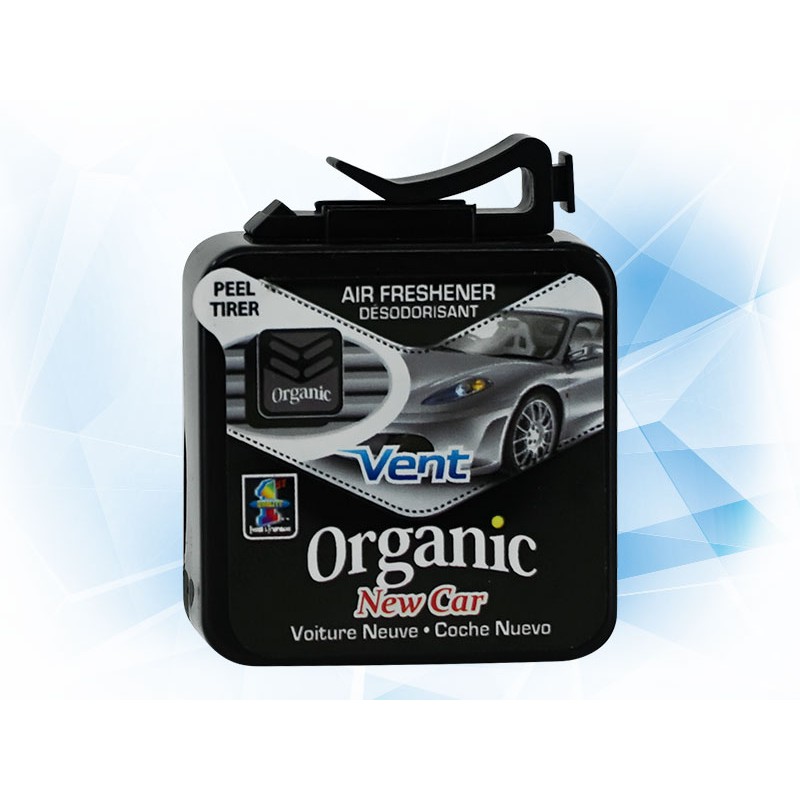 AROMATIZANTE AIR FRESHENER ORGANIC VENT AROMA COCHE NUEVO