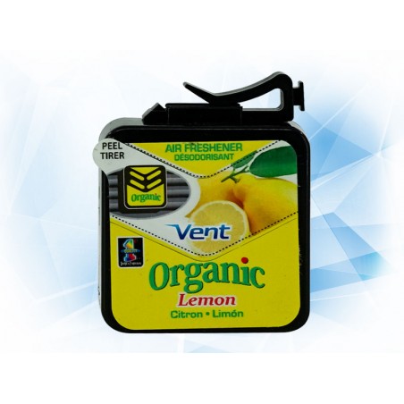 AROMATIZANTE AIR FRESHENER ORGANIC VENT AROMA LIMON