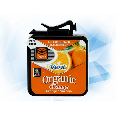 AROMATIZANTE AIR FRESHENER ORGANIC VENT AROMA NARANJA