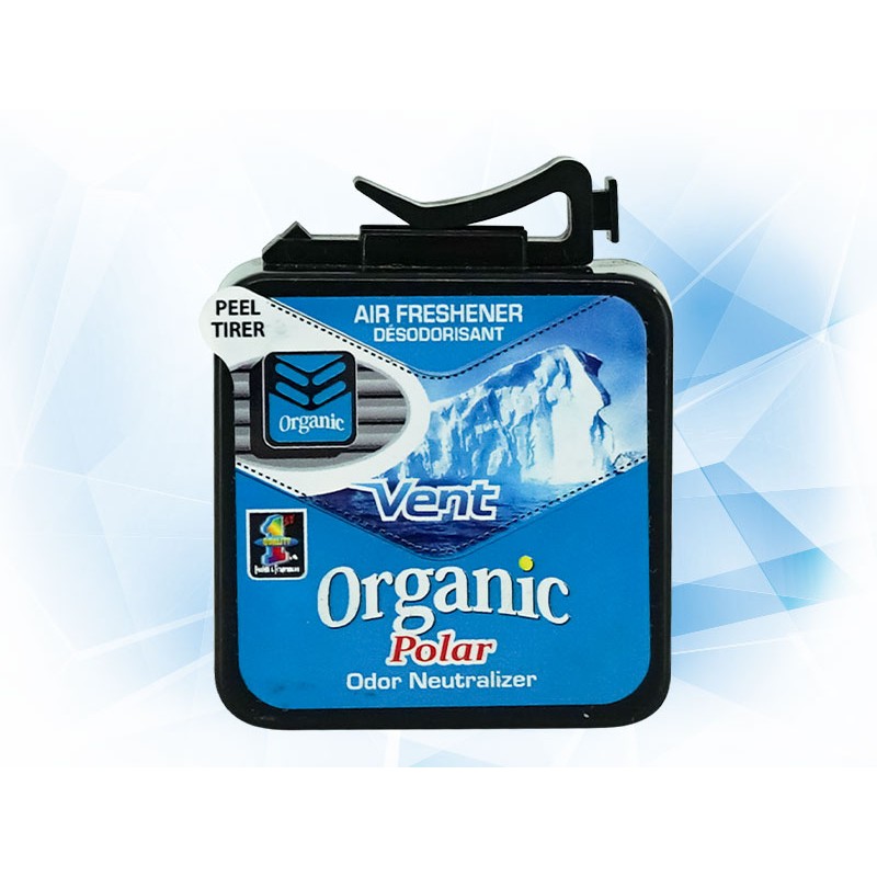 AROMATIZANTE AIR FRESHENER ORGANIC VENT AROMA POLAR