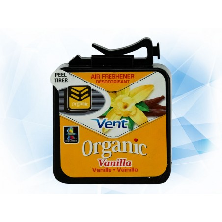 AROMATIZANTE AIR FRESHENER ORGANIC VENT AROMA VAINILLA