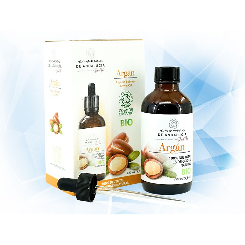 ACEITE VEGETAL AROMAS DE ANDALUCIA NATURAL BIO 120 ML AROMA ARGAN