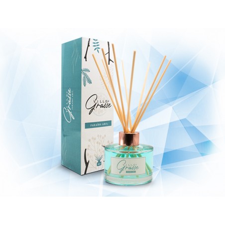 AROMATIZANTE VILLE DE GRASSE DIFUSOR EN VARILLAS 100 ML AROMA PARAISO AZUL