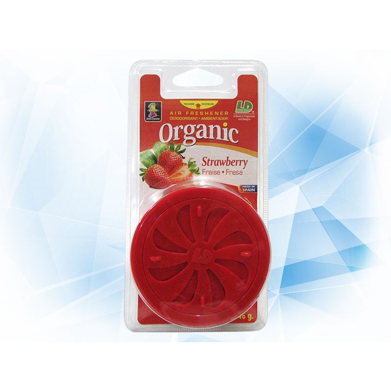 AROMATIZANTE ORGANIC 46 GR BLISTER AROMA FRESA