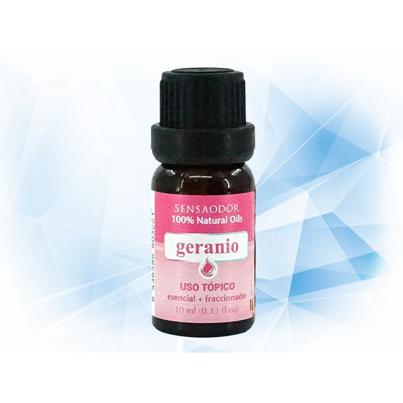 ACEITE SENSAODOR FRACCIONADO 10 ML AROMA GERANIO EGIPTO